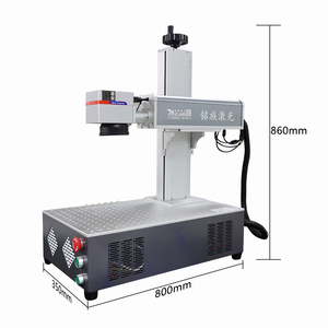 Tự động kim loại sợi quang laser logo in ấn khắc đánh dấu Máy Khắc đánh dấu nhà máy Giá 20W 30W - Product Image 5