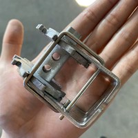 Tendeur de clôture électrique galvanisé à ressort, tendeur de fil à cliquet à rouleau denté pour clôtures de fermes, vergers et jardins
