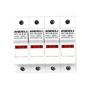 ANDELI AC цилиндрическая плавкая вставка 500V-100KA RT18-63 - Product Image 1