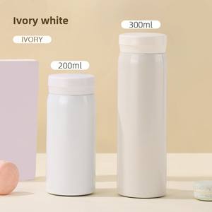 Nuevo logotipo personalizable grabado compacto 316 taza aislada de acero inoxidable para estudiantes Mini taza de agua de bolsillo con tapa - Product Image 6