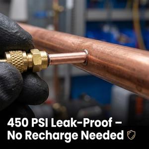 Vanne <span class=keywords><strong>de</strong></span> charge en cuivre YOD HVAC 1/4 pouce, vanne d'accès manuelle, garantie 3 ans, personnalisable OEM pour la <span class=keywords><strong>climatisation</strong></span> - Product Image 2