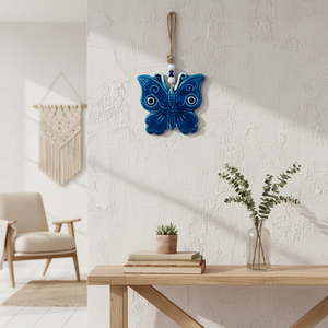 Ornement mauvais œil 19X35 cm Tenture murale Pièce décorative intrigante - Product Image 3
