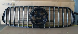 Calandre noire, ABS avant GT, pièces de rechange automatiques, 1 pièce, meilleure vente, grille pour W167 <span class=keywords><strong>2020</strong></span> - Product Image 4