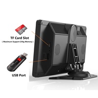 10.36 pouces 4CH Full HD 1080P AHD boucle enregistreur vidéo voiture écran tactile 4 canaux MP5 Mobile DVR boîte noire pour véhicule camion RV