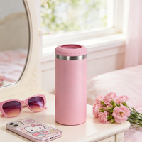 Gobelet isotherme en acier inoxydable à double paroi de 16 oz avec logo personnalisé, 4 en 1, pour boissons et bière, avec ouvre-bouteille