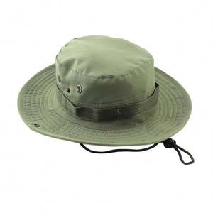 Chapeau de pêcheur unisexe d'été pour l'extérieur, protection UV, respirant, idéal pour la randonnée et la pêche, style décontracté pare-soleil - Product Image 1