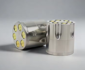 Molino de Hierbas Manual de Metal con Diseño de Bala CANNA, 40 mm, 3 Piezas, Aleación de Zinc, Venta al por Mayor - Product Image 4