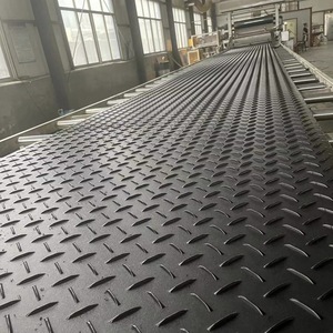 Zspe tùy chỉnh công nghiệp PE lát tấm xây dựng mặt đất bảo vệ sàn tạm thời HDPE nhựa Đầm Lầy đường mat - Product Image 4