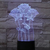 Lampe de table pour la Saint-Valentin, cadeau pour la femme