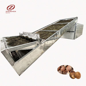 大型連続メッシュベルトドライヤー自動供給および排出ココナッツ乾燥機チェーンコンベヤー - Product Image 1