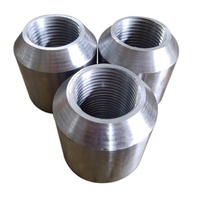 Coupleurs de barres d'armature en acier au carbone de haute qualité de marque BDJD, durables, filetés, pour soudage, conception industrielle, construction