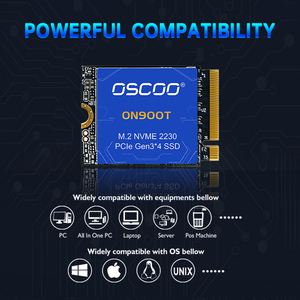 M.2 2230 NVMe PCIe Gen3.0 SSD 512GB 1TB โซลิดสเตทไดรฟ์ภายใน SSD สำหรับแล็ปท็อปแท็บเล็ตแบบบาง - Product Image 1