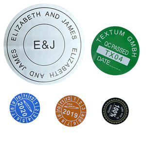 Étiquettes de sécurité adhésives anti-contrefaçon en vinyle ultra destructibles personnalisées avec votre propre conception <span class=keywords><strong>pour</strong></span> une sécurité accrue des actifs - Product Image 1