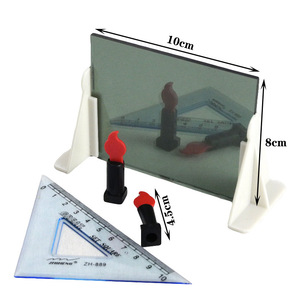 Appareil d'expérimentation d'imagerie par miroir plan J25010 - Équipement de démonstration d'expériences optiques - Physique pour collèges - Product Image 1