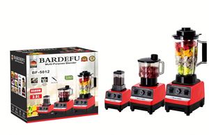 Licuadora Comercial Multifunción de Alta Velocidad Silver Crest de 2.5L, 3L, 8000W, 9500W, 9525W con 3 Vasos - Product Image 2