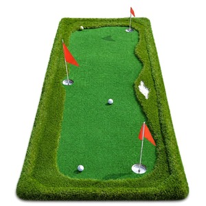 Tapetes de Práctica de <span class=keywords><strong>Golf</strong></span> Personalizados Dynamic Snail Stock Green Factory, Simulador de Putting para Interiores, para Instructores y Jugadores Senior - Product Image 1