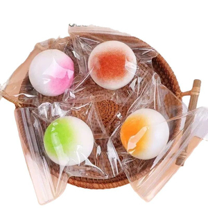 QYS TPR Liquid Squishy <b>Egg</b> Yolk Pastry Slow Rising Squeeze <b>Toy</b> Food Fidget Stress Relief <b>Toy</b> with chain - Product Image 6
