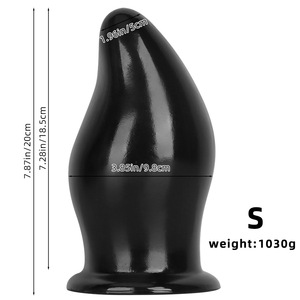 Fisting Supplies Plug <span class=keywords><strong>Anal</strong></span> Extra Large 10cm Giant Penis <span class=keywords><strong>Anal</strong></span> Plug - Product Image 4