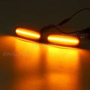 1 Paire de Clignotants Latéraux Dynamiques à LED pour Fiat Abarth Punto Grande Panda 199 Doblo Fiorino 3 Idea 350 Linea 323 110 - Product Image 2