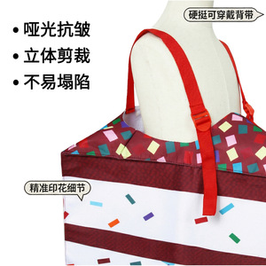 ชุดมูสเค้กสำหรับเด็กผู้หญิง ชุดแสดงในงานวันเกิด พร้อมหมวกเทียน - Product Image 2