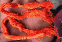 Colorant Orange Vat 7 Brillant GR ZYTC pour Tissus Vinylon, Nylon, Polyester, Coton, Conditionnement 25kg, Non Soluble dans l'Eau