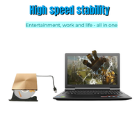 Lecteur de film 3D haute vitesse externe BD DVD graveur de CD Portable externe DVD CD graveur de lecteur Blue-ray pour ordinateur portable