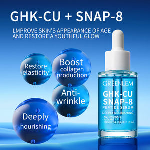 กรีนเลม OEM/ODM/OBM GHK-Cu Snap-8 เปปไทด์ เซรั่มบำรุงผิวหน้า ซ่อมแซมผิว ลดเลือนริ้วรอย และกระชับผิว 30 มล. - Product Image 1