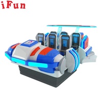 Simulateur de tir sur plateforme VR Ifun, cinéma 9D, 4 places, 6 places, machine de jeu