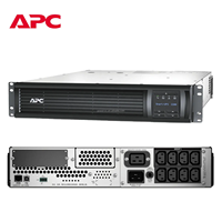APC Smart UPS SMT2200RMI2U 2200VA 1980W 2U Rack Mount Line Interactive UPS Alimentation 230V pour Serveur et Équipement Réseau