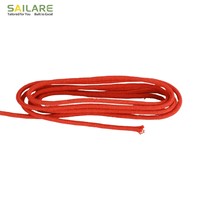 Cordon en aramide tressé ignifuge FR de 1 mm et 1,5 mm, résistant aux flammes, 150 lb, 300 lb, pour élingues minières et cerfs-volants de sécurité