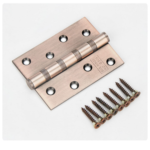 Charnière de porte en acier inoxydable de 4 pouces, épaisseur de 3 mm, charnière à roulement à billes pour porte en acier, porte en bois - Product Image 2