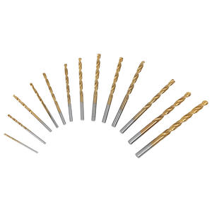 Juego de Brocas de Titanio de 13 Piezas del Fabricante, Kit de Herramientas para Taladro Eléctrico para Trabajar la Madera, Revestimiento de Titanio Premium - Product Image 2