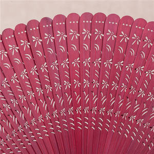 Bán Chạy Quạt Cầm Tay Gấp Nhỏ In Hình Tre Tùy Chỉnh Đơn Giản Để Làm Quà Tặng - Product Image 3