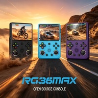 Console de jeu portable rétro Arkos 2.0 RG36MAX 2026, écran IPS 3,5 pouces, Linux RK3326, 1 Go de RAM, R36S, 40 000 jeux