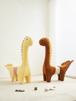 Tabouret enfant JS coloré et mignon en forme de dinosaure pour espace de jeu et de repos, doux et confortable, jouet créatif pour enfants pour le salon