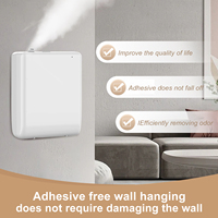 Diffuseur d'arômes électrique sans eau pour hôtel avec télécommande et contrôle par application, diffuseur d'huiles parfumées pour l'élimination des odeurs dans la salle de bain