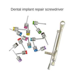 Alat Restorasi Implan Gigi Buffalo Stainless Steel, Obeng Manual untuk Sistem Gigi Universal - Product Image 5