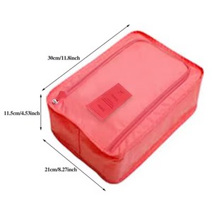 Portable Multifunctional <b>Folding</b> Shoes <b>Storage</b> Bag Pouch Organizer Waterproof Travel Companion Made of Durable Polyester - Product Image 5