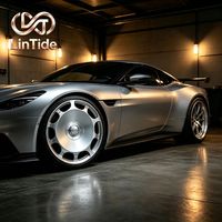 Jante de remplacement rétro en argent entièrement usinée à 10 trous, style OE, haute capacité de charge, vente en gros, exportation