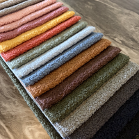 Tissu tricoté bouclé 100 % polyester du fabricant chinois en gros pour ameublement, canapé, accessoires de mobilier, écologique et résistant aux taches