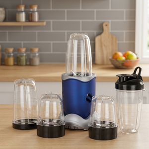 Licuadora y Extractor Multifuncional de Alta Velocidad, Preparador de Smoothies, Electrodoméstico Compacto para Frutas y Batidos de Proteínas - Product Image 1
