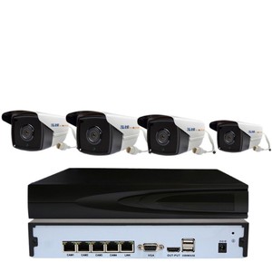 Caméra réseau Hjsccd 4Mp PoE étanche avec vision nocturne, détection de mouvement, système de surveillance, caméra de sécurité extérieure - Product Image 2