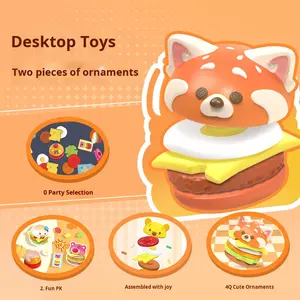 YD TOYS - Caja Sorpresa de la Serie <span class=keywords><strong>Tsum</strong></span> <span class=keywords><strong>Tsum</strong></span> Burger Battle, Figura de PVC, Adorno de Escritorio - Product Image 5