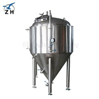 Vente Flash : Cuve de Fermentation à Fond Conique en Acier Inoxydable 500L-500m³ – Fermenteur Réfrigéré pour la Production de Bière, Vin et Boissons