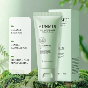 HUNMUI เจลขัดผิวกาย 50 กรัม ผิวกระจ่างใส ทำความสะอาดอย่างอ่อนโยน ให้ความชุ่มชื้นสำหรับทุกสภาพผิว - Product Image 1