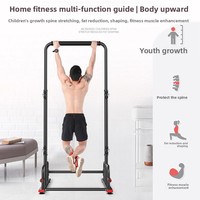 Equipo de Fitness Multifuncional y Ecológico para el Hogar, Barras Paralelas Individuales, Dispositivo de Dominadas para Interiores, Barras Horizontales de Altura Ajustable