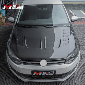 Capots de moteur avant en fibre de carbone avec évents Style KB pour Volkswagen <span class=keywords><strong>Polo</strong></span> <span class=keywords><strong>Gti</strong></span> Capots de moteur Couverture - Product Image 6
