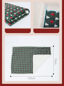 Üretici toptan kırmızı yeşil sıcak köpek yatakları noel - Product Image 6