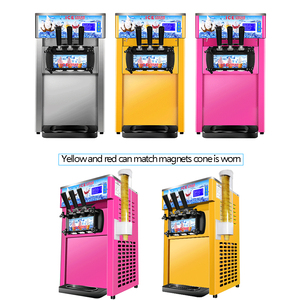 <b>Ice</b> <b>Maker</b> Automatic 3 Flavors Soft Serve <b>Ice</b> Making Commercial <b>Ice</b> Machines for Business Truck ZM-168 Gelato Solar Comm - Product Image 3