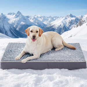 Coussin orthopédique pour chien, lit pour chiot, rectangle confortable en mousse, sur mesure - Product Image 5